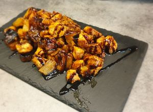 Balzsamecetes-fűszeres, édes savanyú pácos ananászos csirke recept fotója