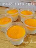 Puding susu jeruk