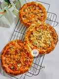 بيتزا محشية الاطراف بعحينة هشة و طرية 🍕