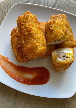 Foto resep Risol Isi Mayo Beef Sosis dan Telur