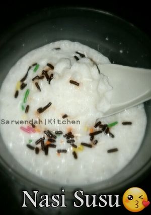 Foto resep Nasi Susu😊😊