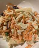 My Coleslaw (Cabbage & Carrot Salad)