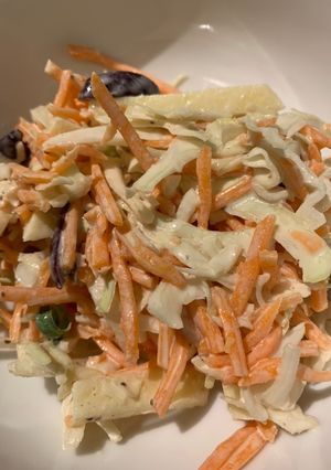 A picture of My Coleslaw (Cabbage & Carrot Salad).