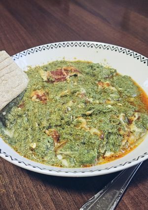 Spenótos–Kolbászos Egytál (Air Fryerben) 🍲 recept fotója