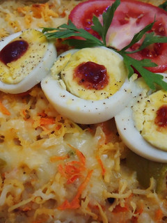Foto resep Nasi Keju Panggang Saus Bechamel
