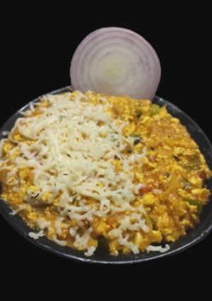 A picture of Cheesy Paneer Bhurji.