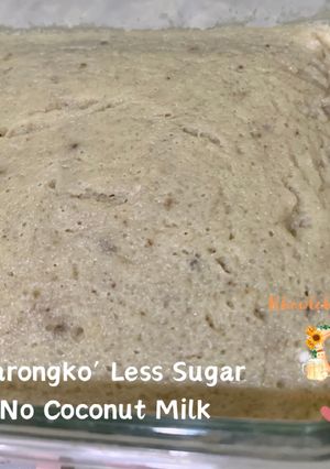 Foto resep Barongko Sat Set, Less Sugar No Coconut Milk