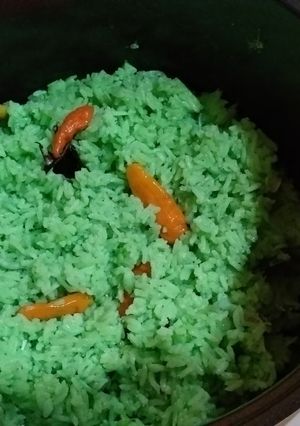 Foto resep Nasi liwet teri Pandan