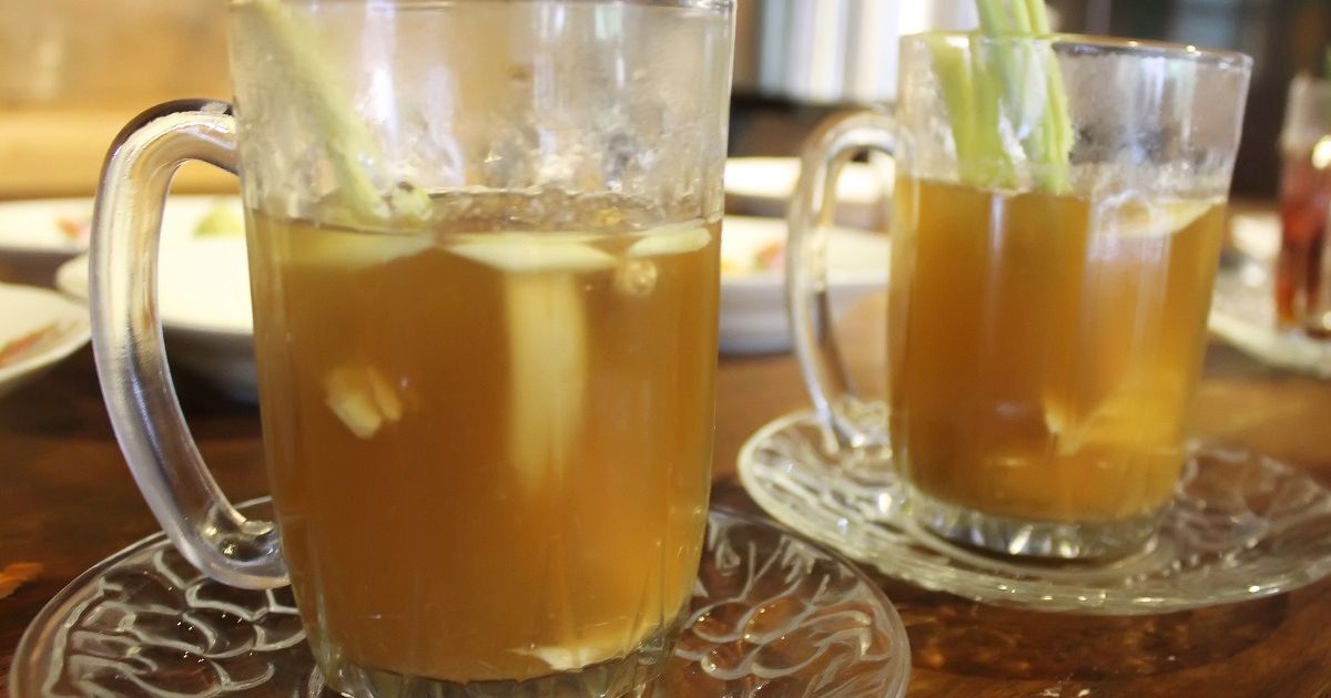 Wedang jahe enak pol