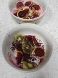 Postre real frutos rojos y chía