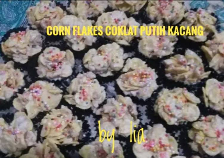 Resep Terbaru Corn Flakes Coklat Putih Kacang Ala Restoran