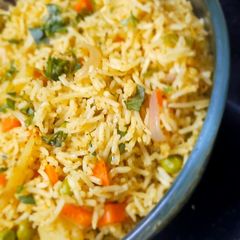A picture of Veg.Biryani.