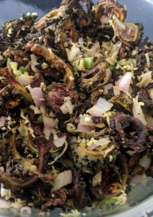 A picture of Bitter Gourd salad.