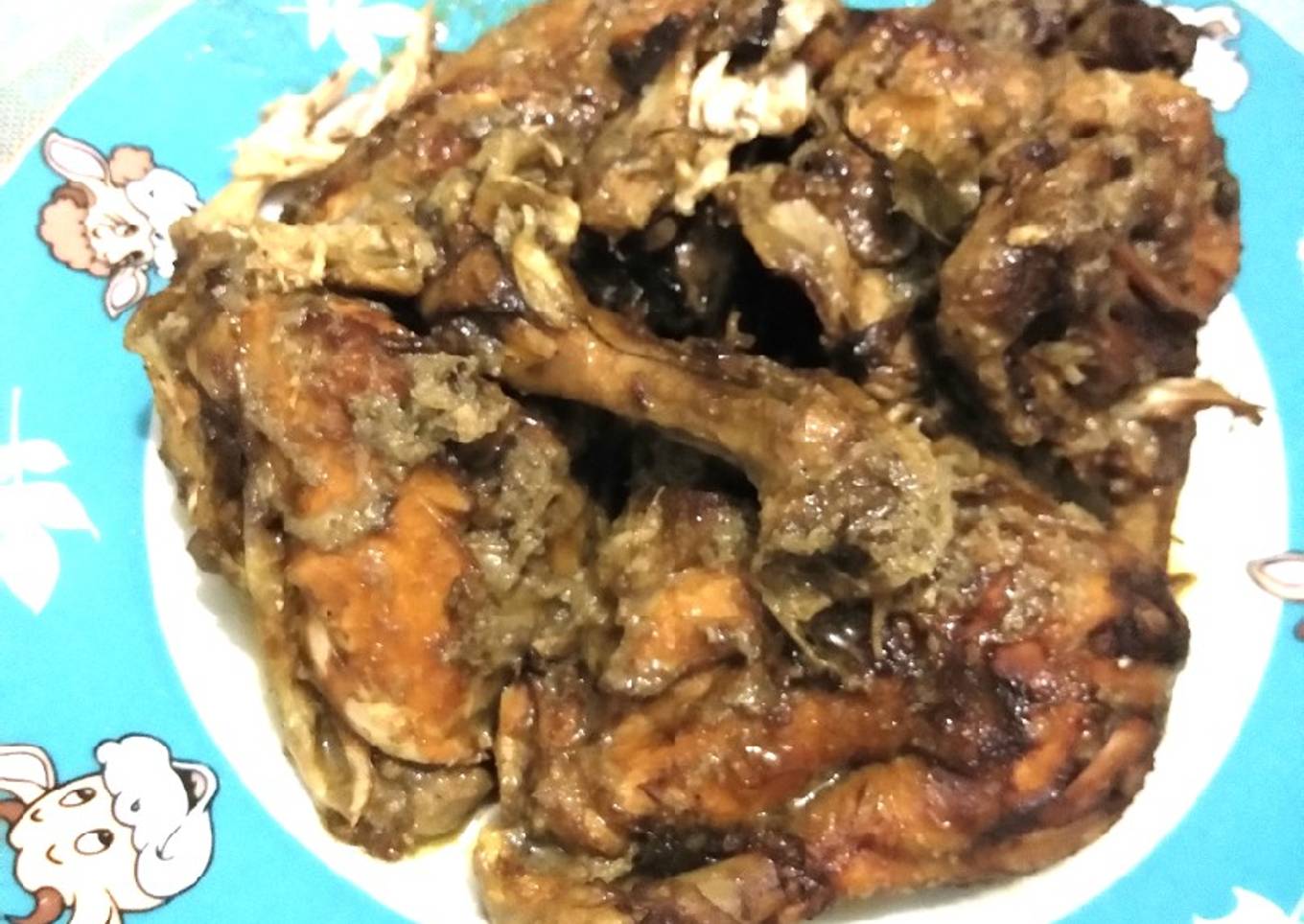 Ayam bakar buat berbuka