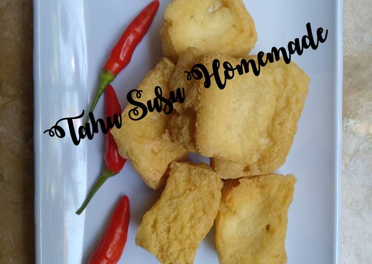 Tahu Susu Homemade
