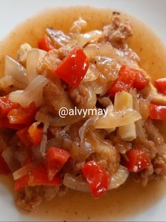 Foto resep Ayam Fillet Crispy Saus Paprika