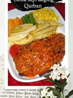 Foto resep Steak daging sapi Qurban