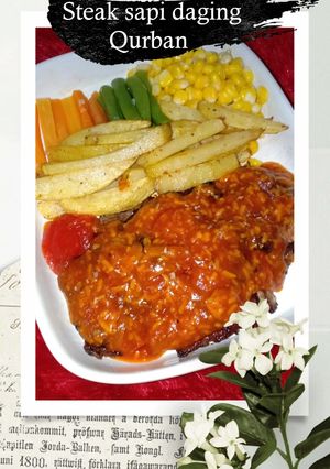 Foto resep Steak daging sapi Qurban