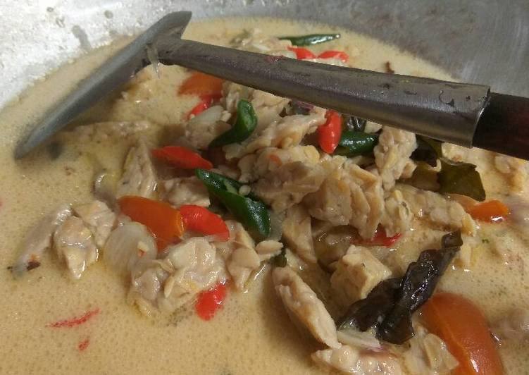 Tempe santan resep mertua