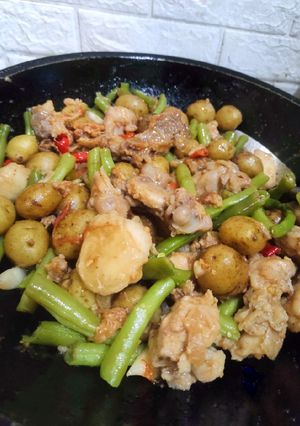 Foto resep Ayam saus tiram margarin
