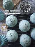 Blue Spirulina Mini Burger Bun