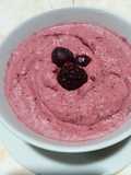 Helado de frutos rojos