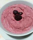 Helado de frutos rojos