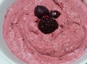 Una foto de yogur con agar agar