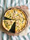 Quiche z łososiem i szparagami