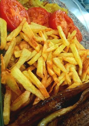 عکسی از دستور قیزاتما😋 نهار تنبلانه🥰