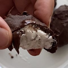 A picture of Chocolate and Coconut Ice Cream (No Ice Cream Maker).