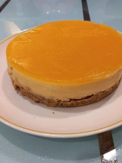 芒果慕斯蛋糕(6吋)免烤箱 的食譜成品照片