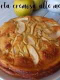Torta cremosa alle mele