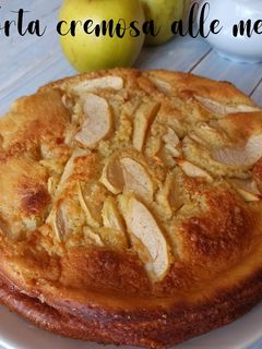 Foto di Torta cremosa alle mele