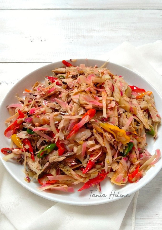 Foto resep Tumis Pindang Tongkol Kecombrang