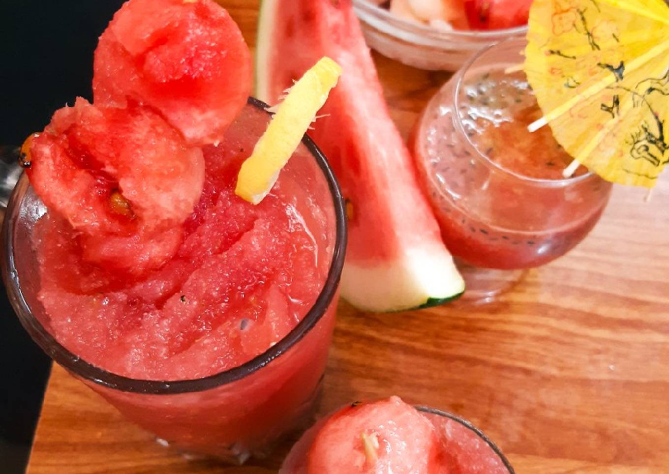 Recipe of Homemade Watermelon Slushies