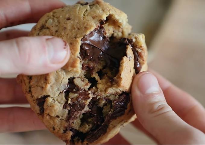 Recipe of Perfect Chocolate chip cookies - Joshua Weissman