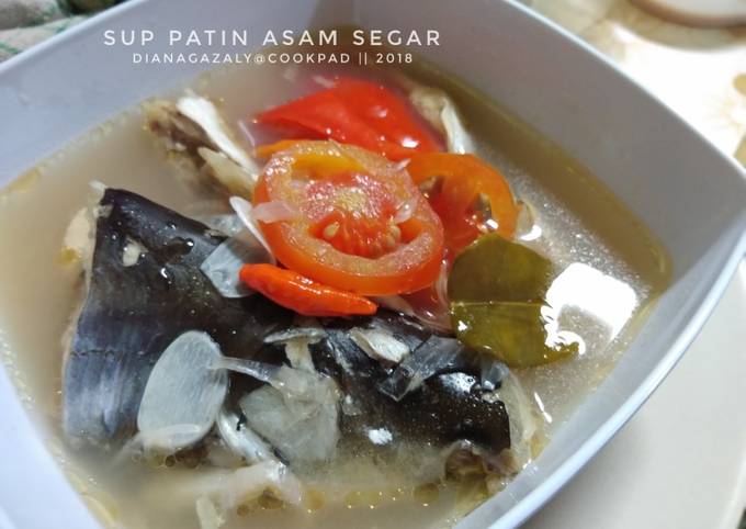 Sup Patin Asam Segar foto resep utama