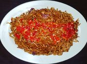 Gambar mie geprek rebus