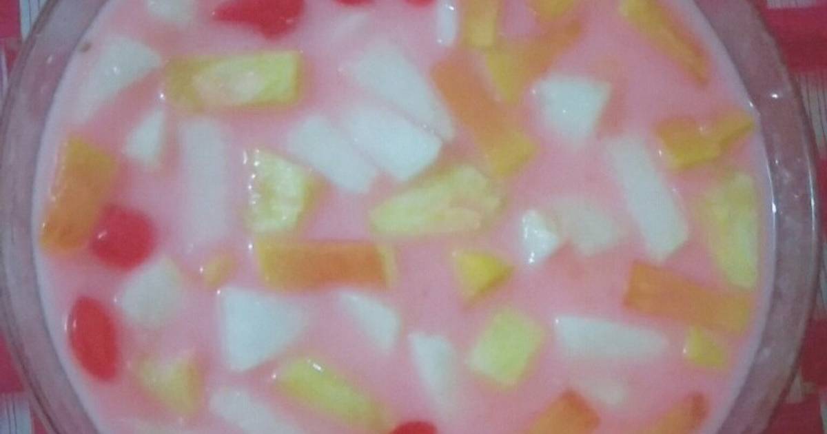 Resep Es Buah Seadanya Oleh Zahwa Humaira Cookpad