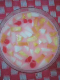 Foto resep Es buah seadanya