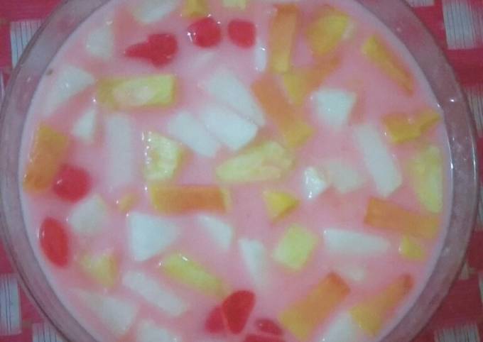 Resep Es Buah Seadanya Oleh Zahwa Humaira Cookpad