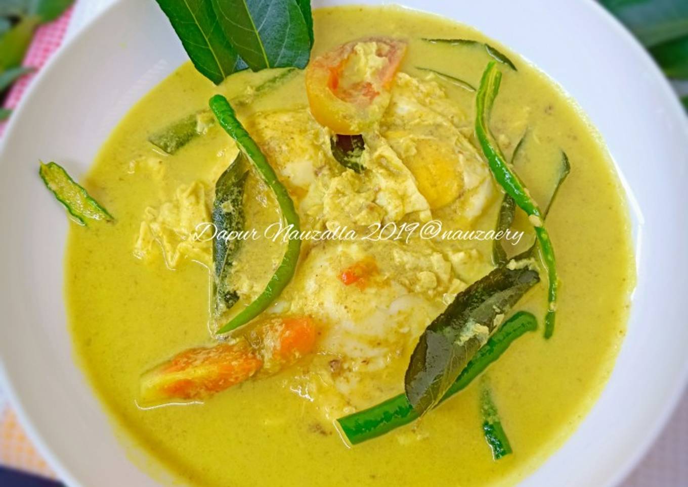 Boh Manok Teupeulemak (Kuah Lemak Telur)