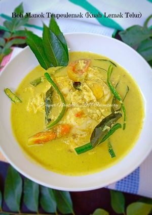 Foto resep Boh Manok Teupeulemak (Kuah Lemak Telur)
