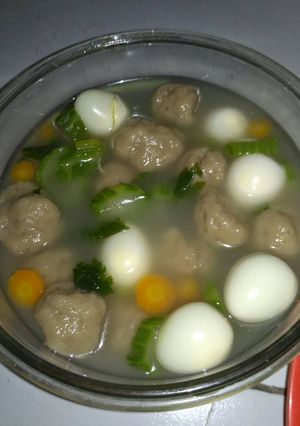 Foto resep Sop bakso oyong sederhana
