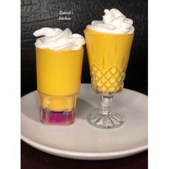 A picture of No yoghurt mango lassi🥭🥛.