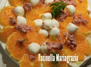 Foto di Insalata Siciliana di finocchi km zero arance kmzero tonno e mozzarelline 👩‍🍳❤️🏡🍊