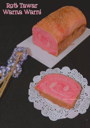 Foto resep Roti Tawar Warna Warni Tanpa Ulen