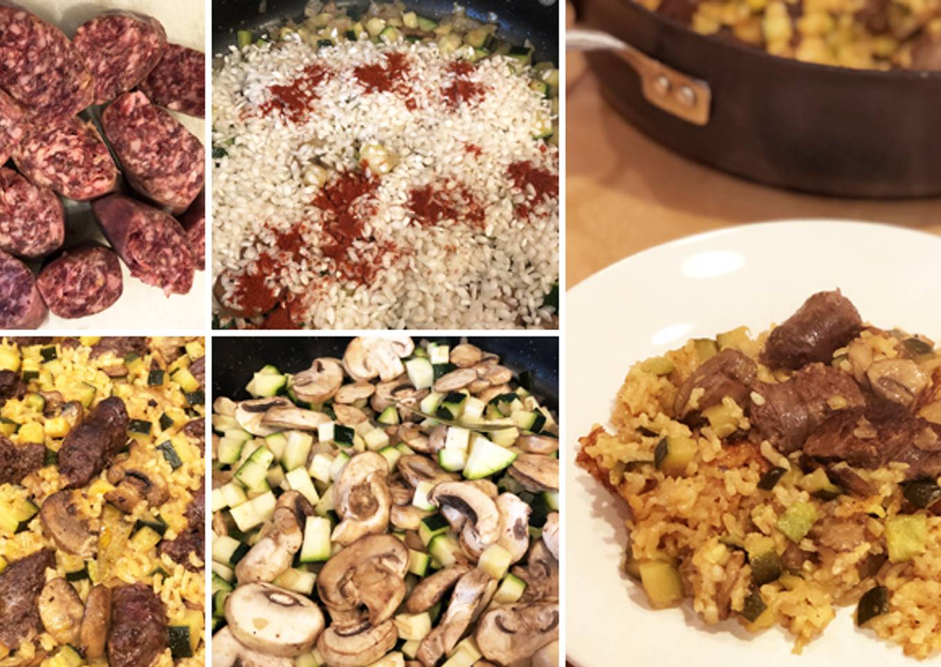 Wagyu Cajun Sausage, Potato, Squash & Sprouts Skillet