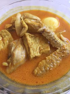 Foto resep Kare Ayam Tahu Telur
